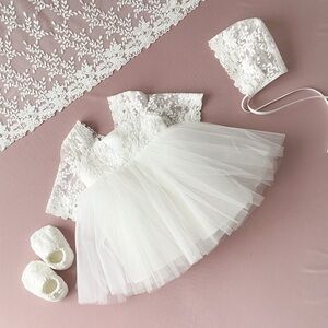 Baby Girl Baptism / Christening / Baby Dedication / Flower Girl / Party Dress